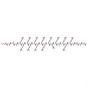 L-Alanine,L-methionyl-L-alanyl-L-seryl-L-alanyl-L-arginyl-L-arginyl-L-arginyl-L-arginyl-L-arginyl-L-arginyl-L-arginyl-L-arginyl-L-arginyl-L-glutaminyl-L-arginyl-L-alanyl-L-arginyl-L-arginyl-L-arginyl-L-alanyl-L-alanyl-L-alanyl- molecular structure