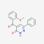 3(2H)-Pyridazinone, 4-(2-methoxybenzoyl)-6-phenyl-