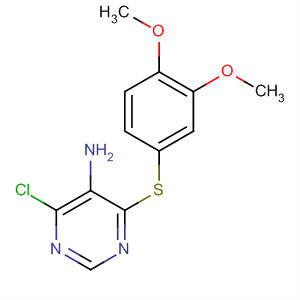 5-Pyrimidinamine, 4-chloro-6-[(3,4-dimethoxyphenyl)thio]-