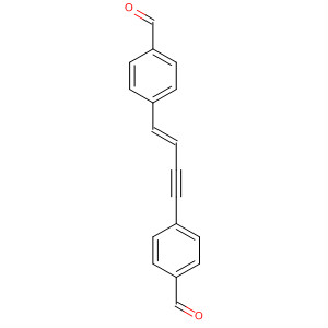 Benzaldehyde, 4,4'-(1E)-1-buten-3-yne-1,4-diylbis- molecular structure