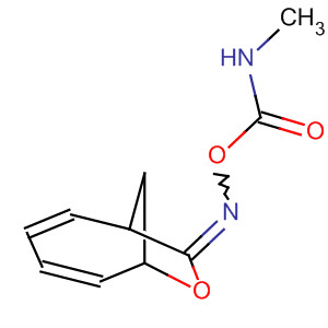 7-Oxabicyclo[4.2.1]nona-2,4-dien-8-one,O-[(methylamino)carbonyl]oxime molecular structure