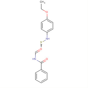 Benzamide, N-[[(4-ethoxyphenyl)amino]thioxomethyl]- molecular structure