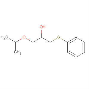 2-Propanol, 1-(1-methylethoxy)-3-(phenylthio)- molecular structure