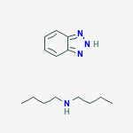 DIBUTYLAMINE, COMPOUND WITH 1H-BENZOTRIAZOLE