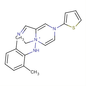 Imidazo[1,5-a]pyrazin-8-amine, N-(2,6-dimethylphenyl)-5-(2-thienyl)- molecular structure