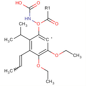 Carbamic acid, [3,4-diethoxy-5-(1-propenyl)phenyl]-, 1-methylethyl ester molecular structure
