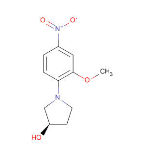 3-Pyrrolidinol, 1-(2-methoxy-4-nitrophenyl)-, (3R)-