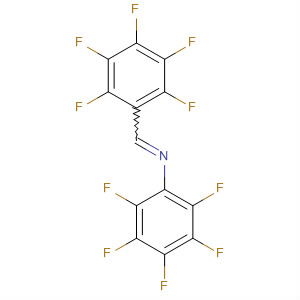 Benzenamine, 2,3,4,5,6-pentafluoro-N-[(pentafluorophenyl)methylene]- molecular structure