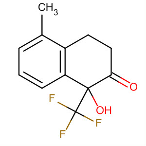 2(1H)-Naphthalenone,3,4-dihydro-1-hydroxy-5-methyl-1-(trifluoromethyl)-