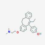 4-{2-[2-(dimethylamino)ethoxy]-6-ethyl-11,12-dihydrodibenzo[a,e][8]annulen-5-yl}phenol