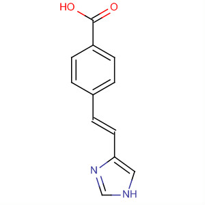 Benzoic acid, 4-[(1E)-2-(1H-imidazol-4-yl)ethenyl]-