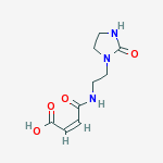 4-oxo-4-[[2-(2-oxoimidazolidin-1-yl)ethyl]amino]isocrotonic acid
