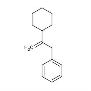 Benzene, (2-cyclohexyl-2-propenyl)- molecular structure
