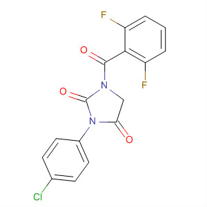2,4-Imidazolidinedione, 3-(4-chlorophenyl)-1-(2,6-difluorobenzoyl)-