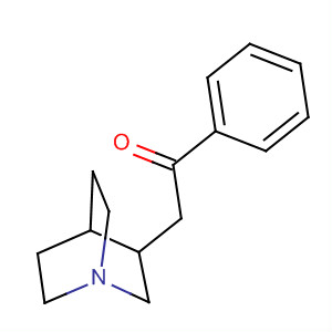 Ethanone, 2-(1-azabicyclo[2.2.2]oct-3-yl)-1-phenyl- molecular structure