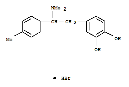 4-(2-(Dimethylamino)-2-(4-methylphenyl)ethyl)-1,2-benzenediol hydrobro mide