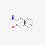 3-amino-3,4-dihydro-1,8-naphthyridin-2(1H)-oneÂ  molecular structure