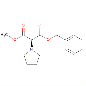 1-Pyrrolidineacetic acid, 2-[(phenylmethoxy)carbonyl]-, methyl ester,(S)- molecular structure
