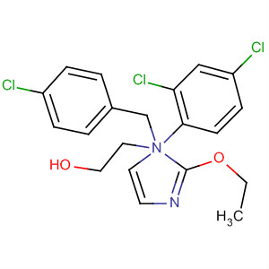 1H-Imidazole-1-ethanol,a-[(4-chlorophenyl)methyl]-a-(2,4-dichlorophenyl)-b-ethoxy- molecular structure