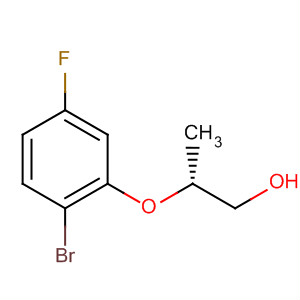 1-Propanol, 2-(2-bromo-5-fluorophenoxy)-, (2R)-