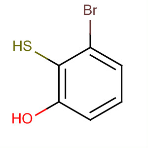 Phenol, 3-bromo-2-mercapto- molecular structure