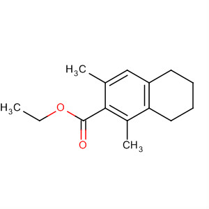 2-Naphthalenecarboxylic acid, 5,6,7,8-tetrahydro-1,3-dimethyl-, ethylester molecular structure