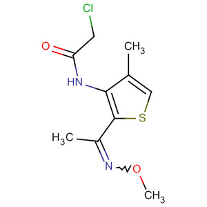Acetamide, 2-chloro-N-[2-[1-(methoxyimino)ethyl]-4-methyl-3-thienyl]-,(E)-