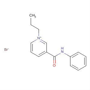 Pyridinium, 3-[(phenylamino)carbonyl]-1-propyl-, bromide molecular structure