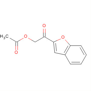 Ethanone, 2-(acetyloxy)-1-(2-benzofuranyl)- molecular structure