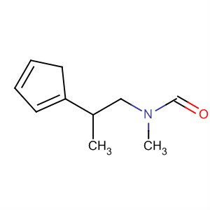 Formamide, N-[2-(1,3-cyclopentadien-1-yl)propyl]-N-methyl- molecular structure