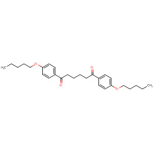 1,6-Hexanedione, 1,6-bis[4-(pentyloxy)phenyl]- molecular structure