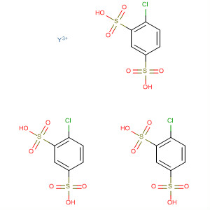 1,3-Benzenedisulfonic acid, 4-chloro-, yttrium(3+) salt (3:1)