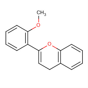 4H-1-Benzopyran, 2-(2-methoxyphenyl)- molecular structure