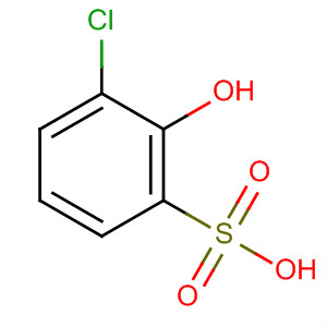 Benzenesulfonic acid, 3-chloro-2-hydroxy- molecular structure