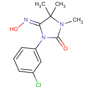 2,4-Imidazolidinedione, 3-(3-chlorophenyl)-1,5,5-trimethyl-, 4-oxime,
(Z)-