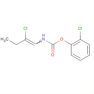 Carbamic acid, (2-chloro-1-butenyl)-, 2-chlorophenyl ester
