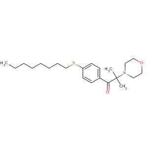 1-Propanone, 2-methyl-2-(4-morpholinyl)-1-[4-(octylthio)phenyl]-