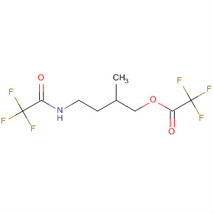 Acetic acid, trifluoro-, 2-methyl-4-[(trifluoroacetyl)amino]butyl ester molecular structure