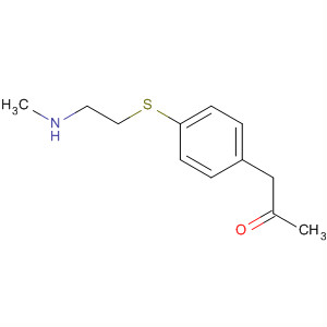 2-Propanone, 1-[4-[[2-(methylamino)ethyl]thio]phenyl]-