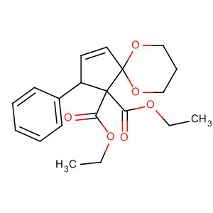 6,10-Dioxaspiro[4.5]dec-3-ene-1,1-dicarboxylic acid, 2-phenyl-, diethylester