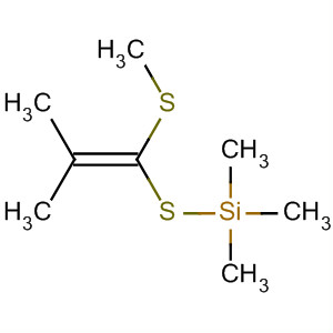 Silane, trimethyl[[2-methyl-1-(methylthio)-1-propenyl]thio]-