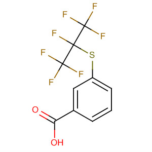 Benzoic acid, 3-[[1,2,2,2-tetrafluoro-1-(trifluoromethyl)ethyl]thio]-