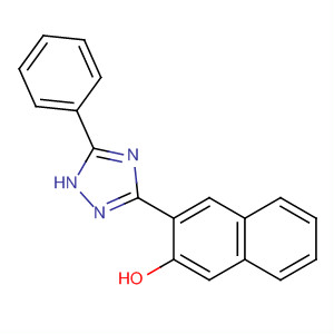 2-Naphthalenol, 3-(5-phenyl-1H-1,2,4-triazol-3-yl)- molecular structure