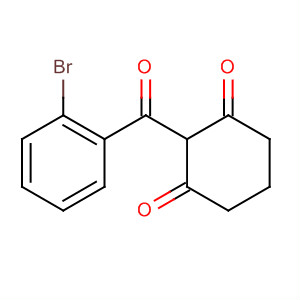 1,3-Cyclohexanedione, 2-(2-bromobenzoyl)- molecular structure