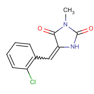 2,4-Imidazolidinedione, 5-[(2-chlorophenyl)methylene]-3-methyl-