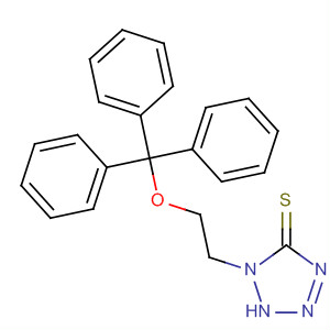 5H-Tetrazole-5-thione, 1,2-dihydro-1-[2-(triphenylmethoxy)ethyl]-