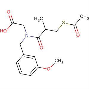 Glycine,N-[3-(acetylthio)-2-methyl-1-oxopropyl]-N-[(3-methoxyphenyl)methyl]-