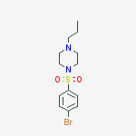 1-(4-Bromophenylsulfonyl)-4-propylpiperazine
