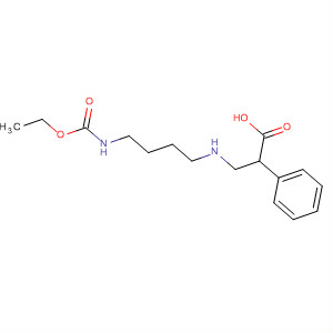 Benzenepropanoic acid,b-[[3-[(ethoxycarbonyl)amino]propyl]methylamino]- molecular structure