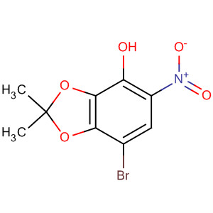 1,3-Benzodioxol-4-ol, 7-bromo-2,2-dimethyl-5-nitro-